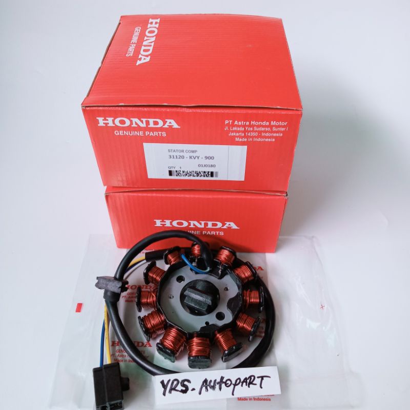 Spul stater/ pulser Honda beat karbu Scoopy karbu Spacy karbu ORI KVY