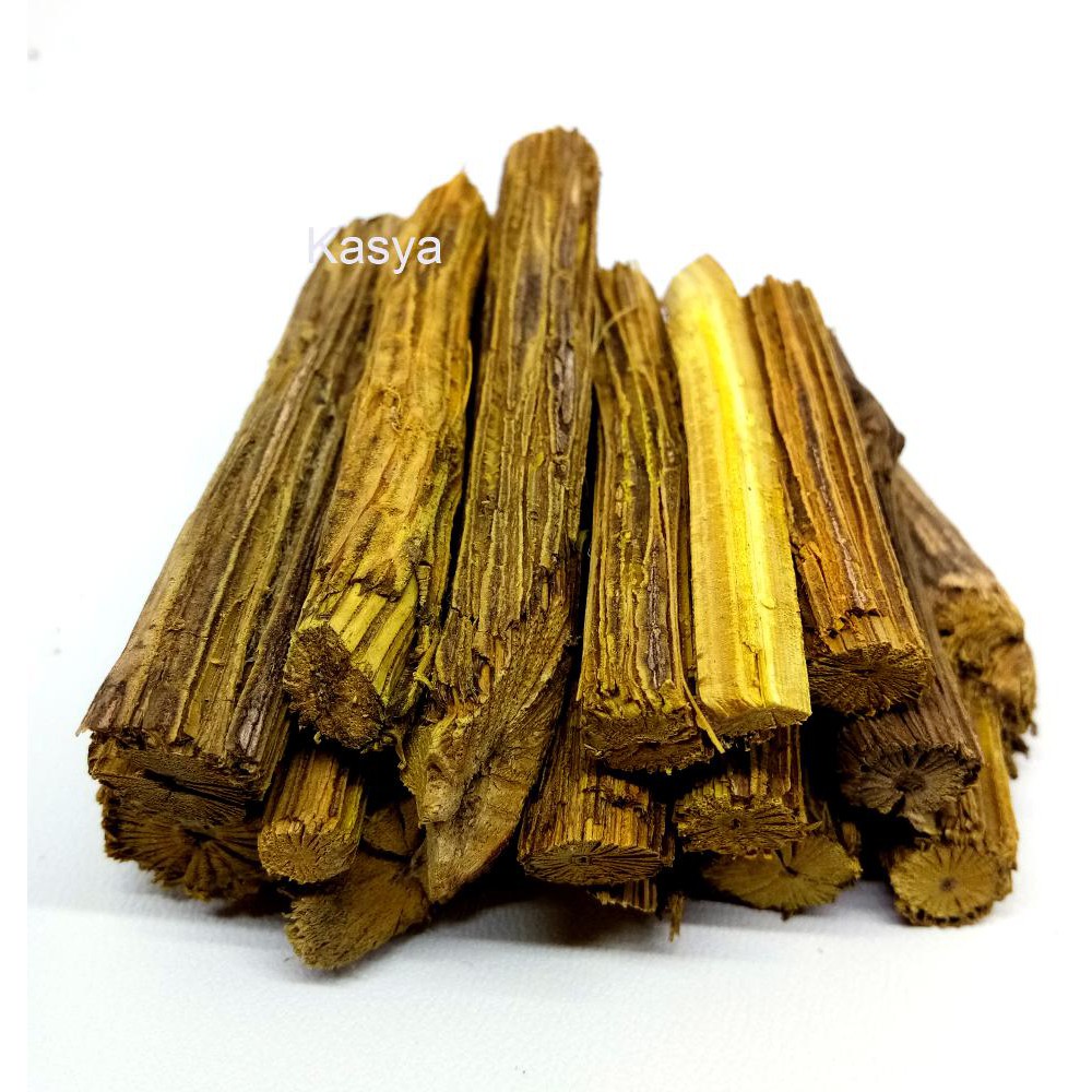  Akar Kayu  Kuning Asli Kalimantan Herbal Shopee Indonesia