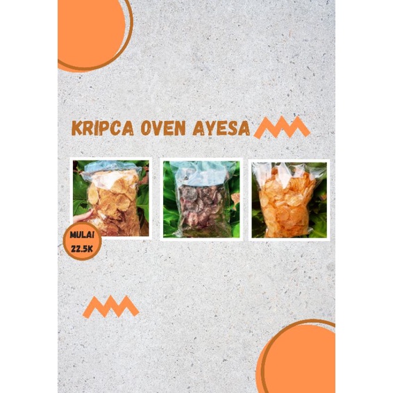 

Kripca Oven Kemasan 250g