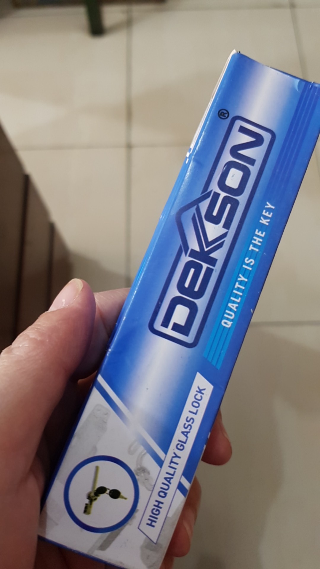 Kunci Etalase Kaca / Lemari Kaca Bestguard