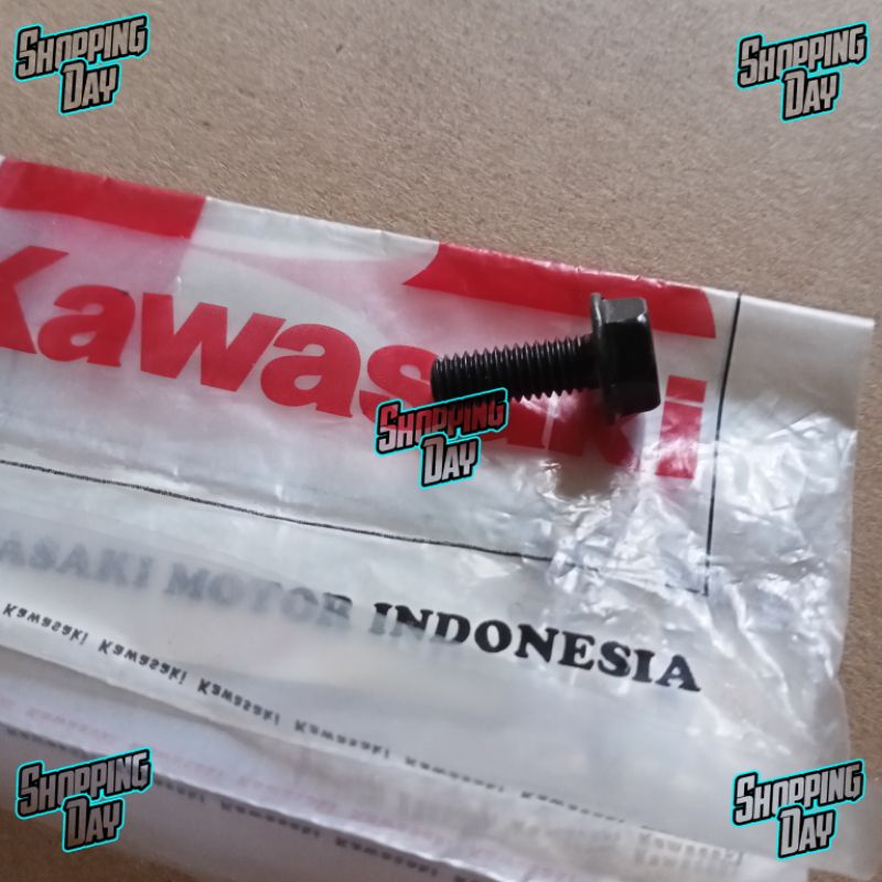 baut m6 6×16 baut kunci 10 hitam ORIGINAL KAWASAKI