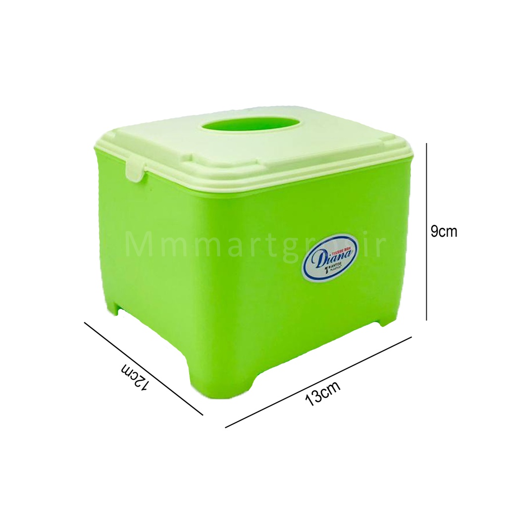 Tantos / Tempat Tissue Diana / Tissue Box / Hijau 6213