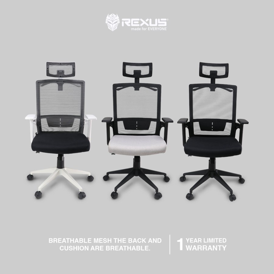 Rexus NC-1 NC1 Ergonomic Office Chair - Kursi Kantor NC-1 NC1