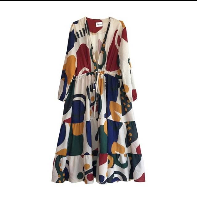 Preloved Tilla Cardi White Nadjani