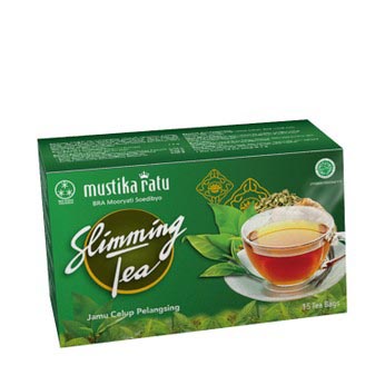 Mustika Ratu Teh Slimming Tea Isi 15 Bag Minuman Herbal Anti Oksidan Pelangsing Tubuh_Cerianti