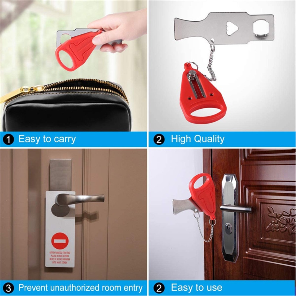 Kunci Pintu Portabel Anti Maling Untuk Keamanan Rumah