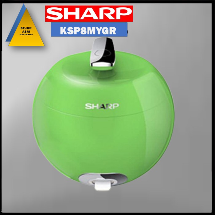 Sharp - Rice Cooker 0.8 Liter KSP8MYGR