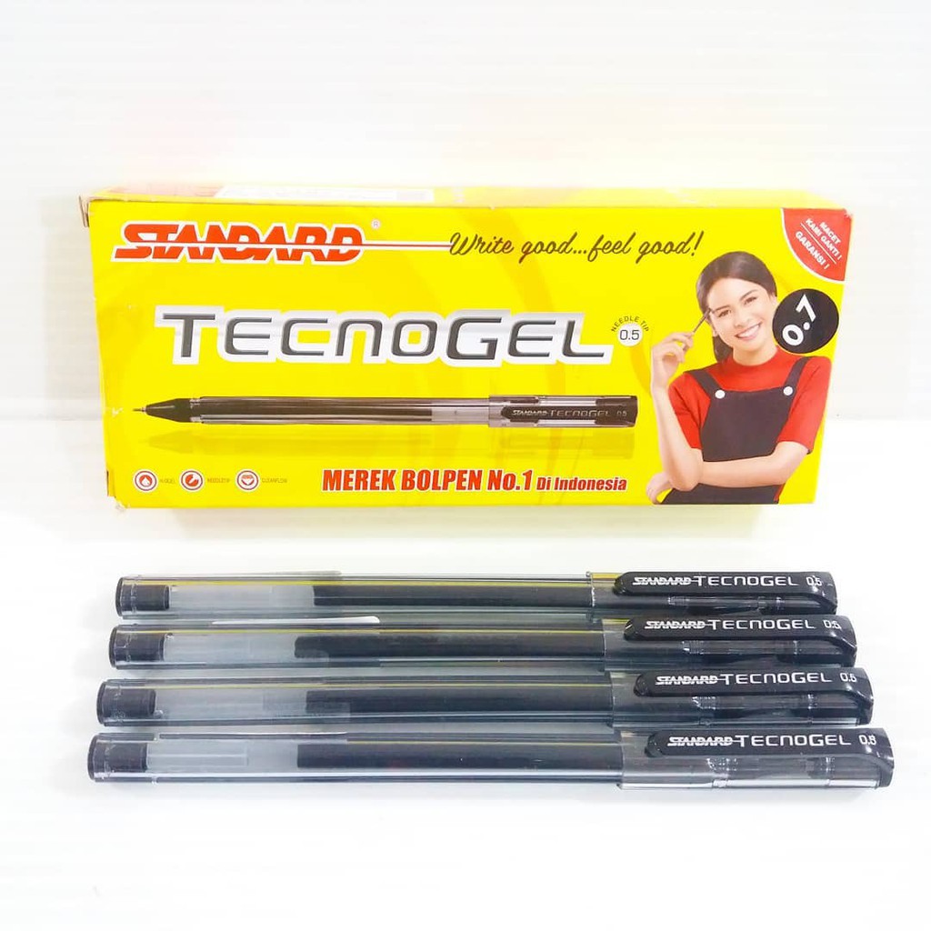 

Pen Standard TecnoGel - Isi 12