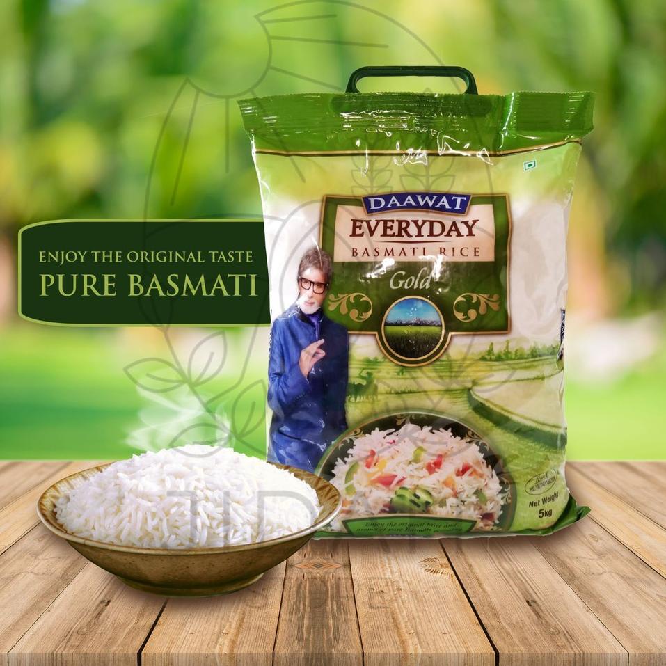 

『DVXS』 Beras Basmati 1kg Premium Daawat LONG GRAIN original Beras Brasmati Arab Basmati Rice nasi Ke