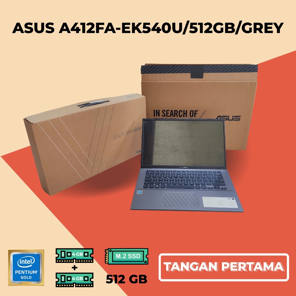 ASUS VIVOBOOK 14 A412FA-EK540U/SSD 512GB/ RAM 8 GB (4GB+4GB)