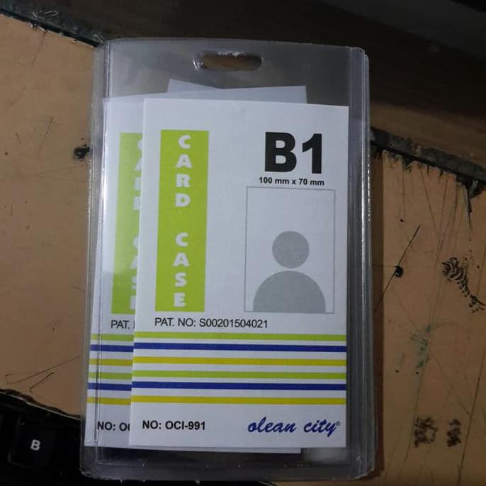 

Kualitas Terbaik] Keplek B1 / Tempat Id Card 100 Mm X 70 Mm