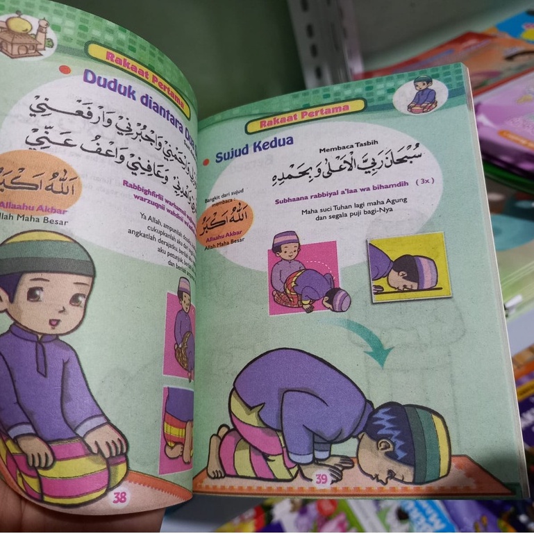 Aku Pandai Berdoa Pandai Shalat Warna Buku Panduan Do'a Sehari hari Untuk Anak Dengan Gambar