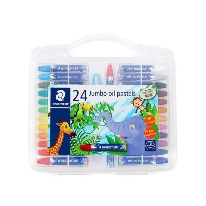 

^^^^^] CRAYON | KRAYON | OIL PASTEL STAEDTLER 24 WARNA JUMBO MURAH