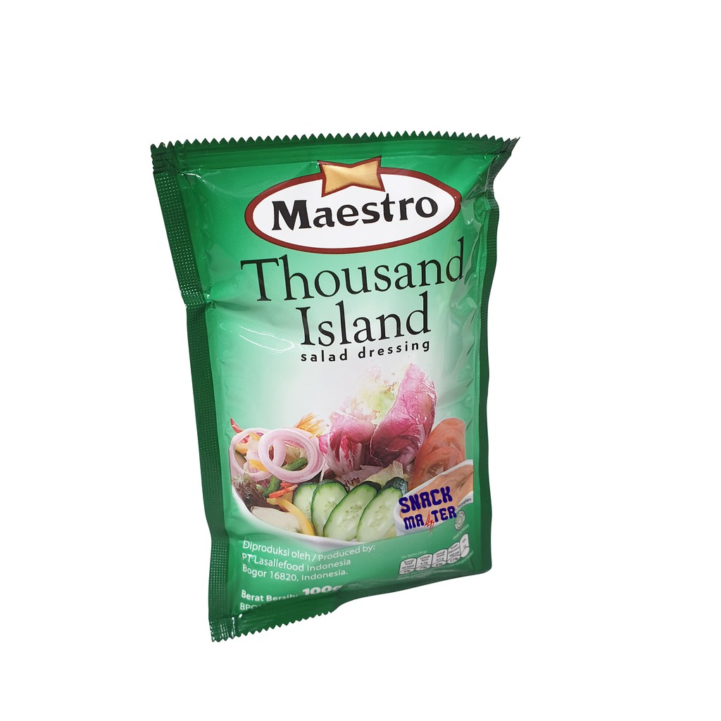 

Maestro Thousand Island Regular Size - Netto 100 gr