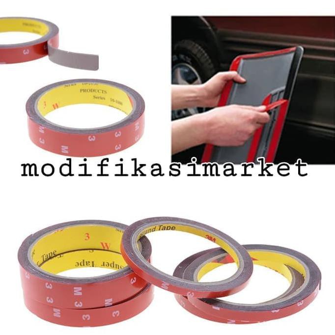 

Kl 5714- Double Tape Busa Perekat 3M Foam Merah 2Cm X 3M