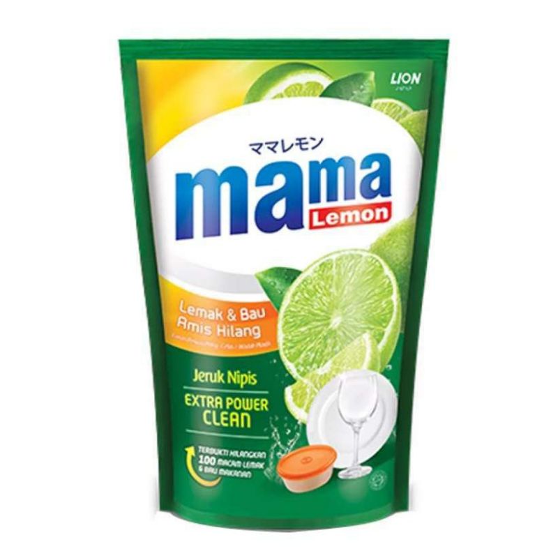 Mama Lemon Sabun Cuci Piring Jeruk Nipis 780ml Mamalemon Sabun Cair Pembersih Alat Makan