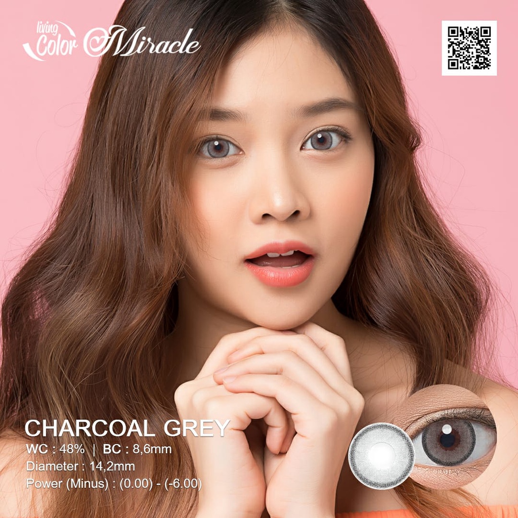 Softlens Living Color Miracle DIA 14.20mm MINUS  (-6.50 s/d -10.00) BS