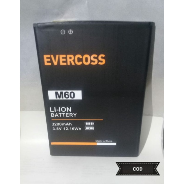 Batrai Evercoss M60 Batre Ever Coss M60 Baterai M 60 Original