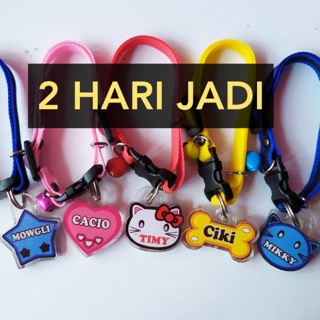 Kalung kucing nama Shopee Indonesia Kalung kucing nama Shopee Indonesia