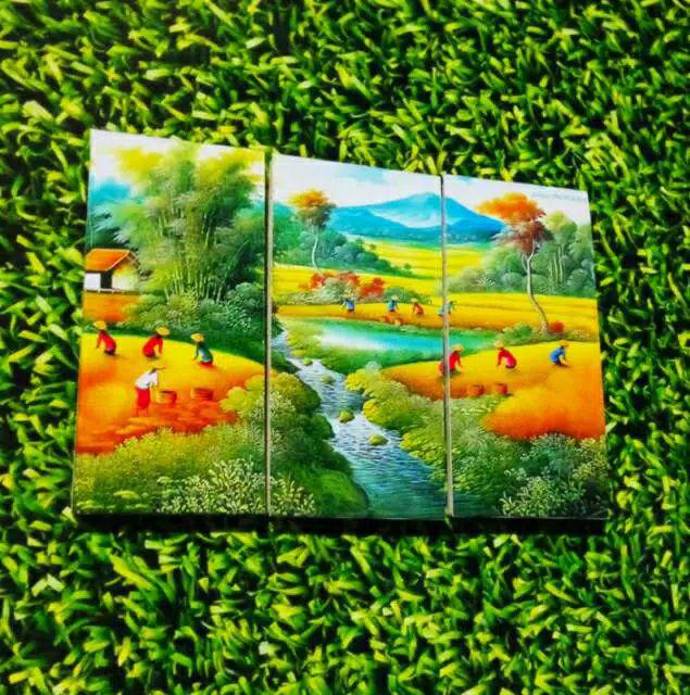 Hiasan Dinding Poster Kayu Al-161