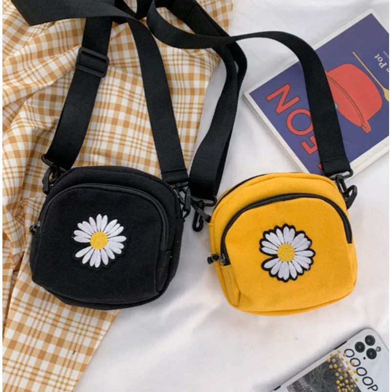 LOVI_ID - Lavender  Slingbag Daisy GD Peaceminusone Tas Selempang Wanita