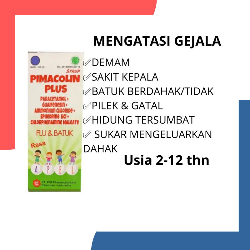 PIMACOLIN PLUS SIRUP OBAT BATUK PILEK