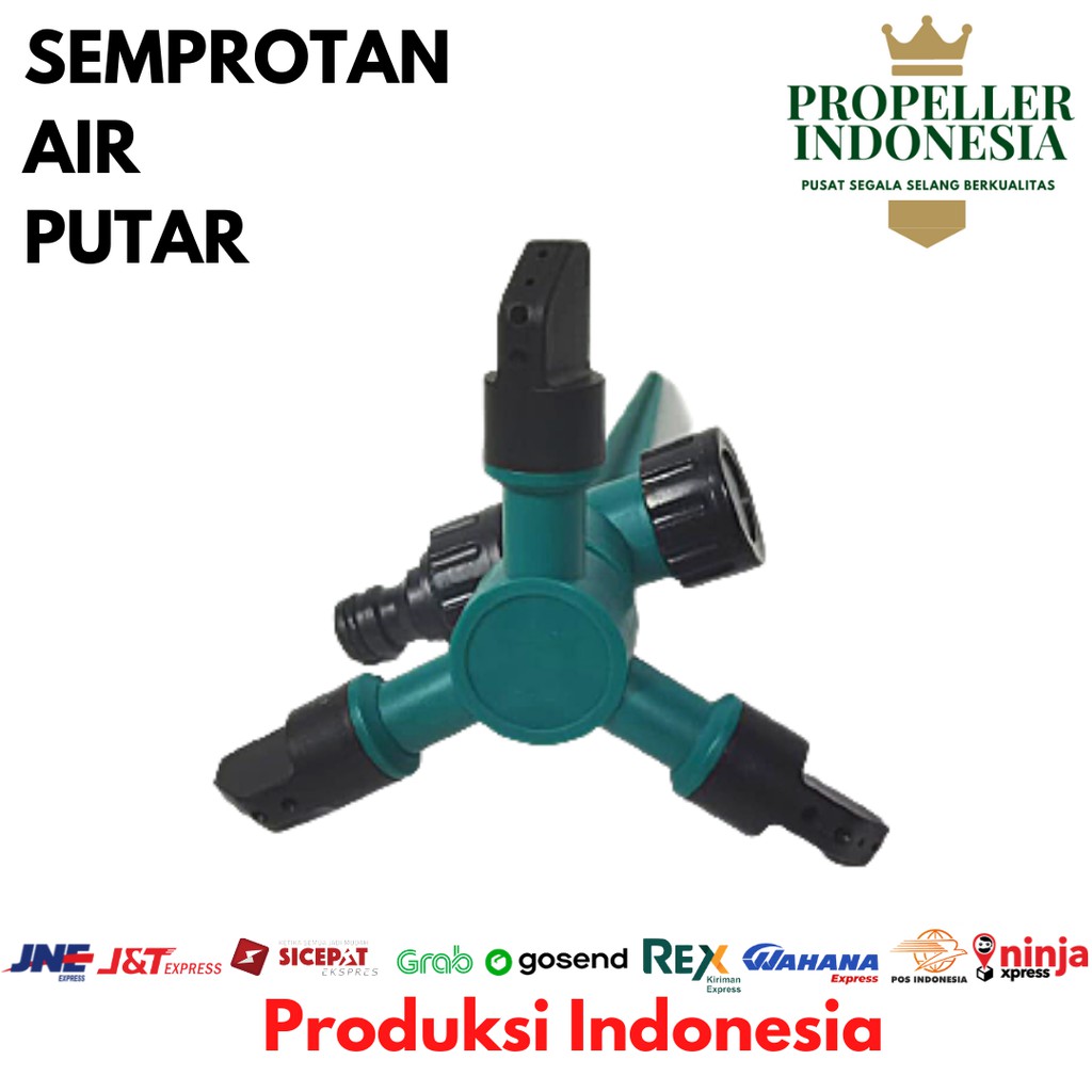 Semprotan Air Putar Sprinkle Water Rotary Sprinkler Sprayer 22.5CM