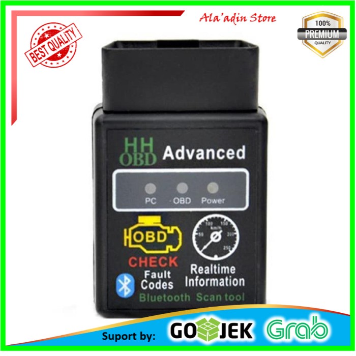 Cuci Gudang Bluetooth Car Diagnostic OBD2 V1.5 - ELM327