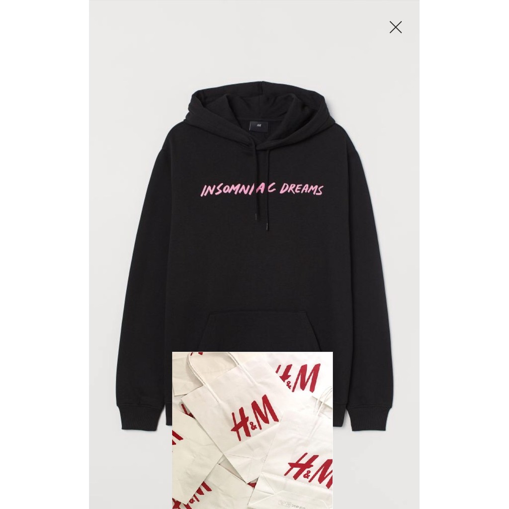 Hoodie H&M  Insomniac Dreams Original
