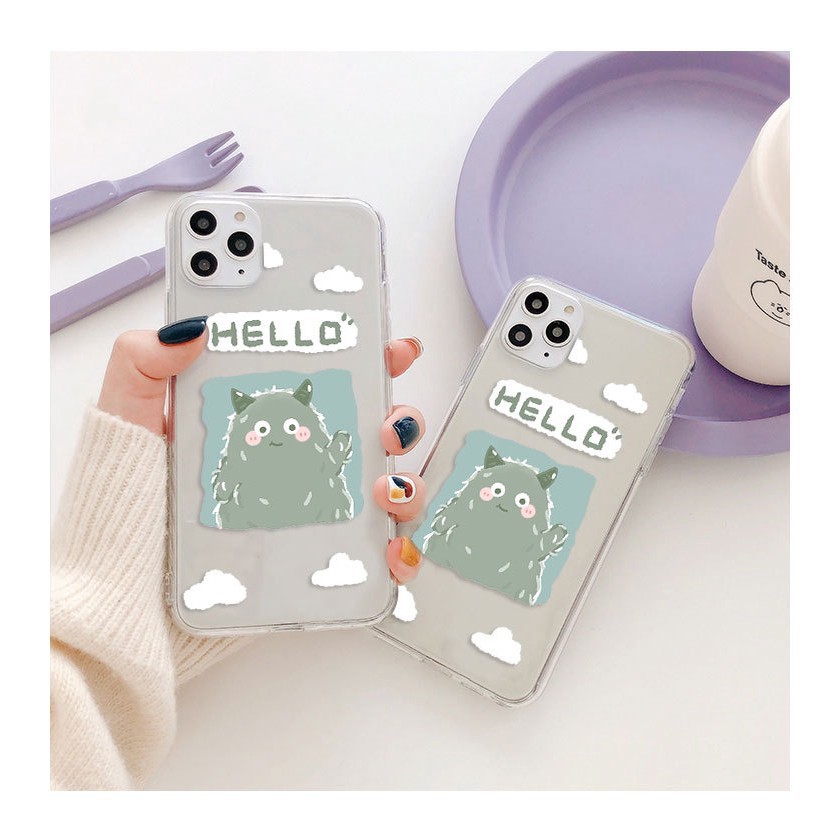 Soft Case Motif Hello Little Monster Untuk Samsung Galaxy