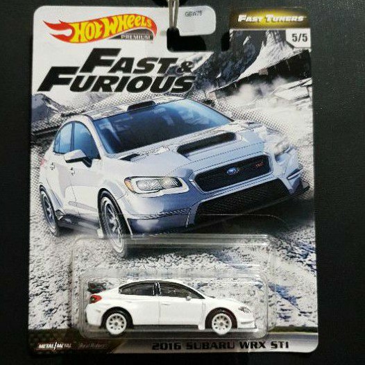 Hotwheels Hot Wheels Fast & Furious Fast Tuners 2016 Subaru WRX STI