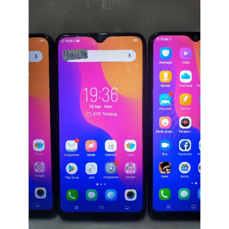 Vivo Y91C 2/32 Second Mulus  Bekas