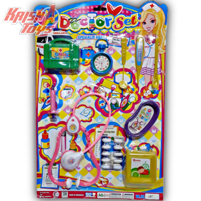 DOCTOR PLAY SET/MAINAN ANAK DOKTER SET/DOKTER DOKTERAN