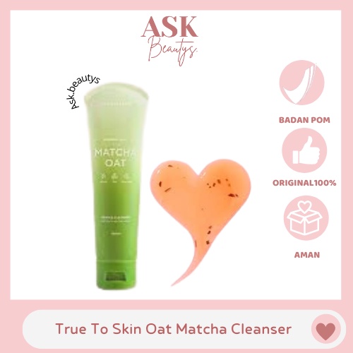 True To Skin Matcha Oat Gentle Cleanser