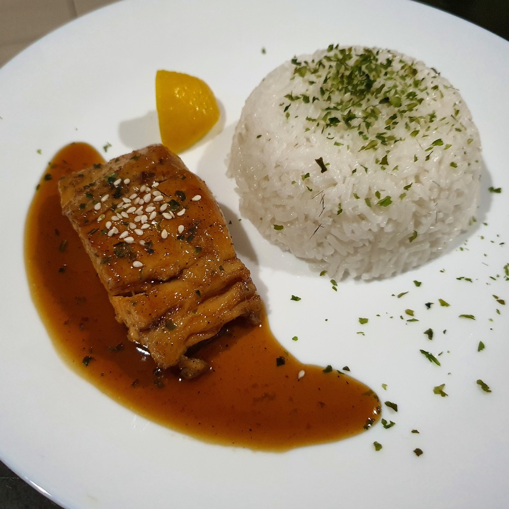 

Gindara Shioyaki Grill 125 gr + Rice Halal Japanese Food Enak