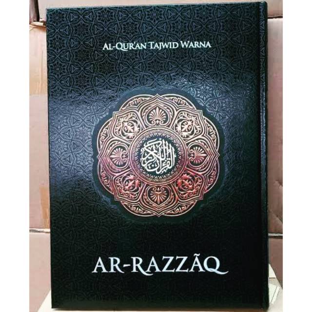 Quran Lansia Ar-Razaq / Alquran Super besar / Alquran Istiqlal Tajwid warna