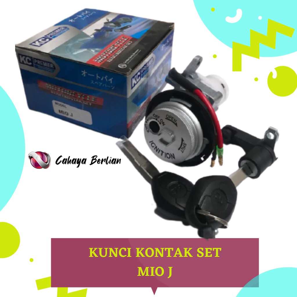 KUNCI KONTAK SET MIO J / KUNCI KONTAK ASSY MIO J / KUNCI KONTAK MIO J KC