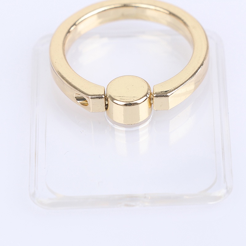 {LUCKID}2pcs Transparent Mobile Phone holder Ring Universal support Finger Ring Holder