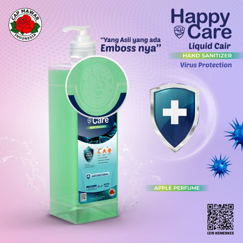 Image of Hand Sanitizer Cair 500 ml Pump Botol Ijin Kemenkes RI #5