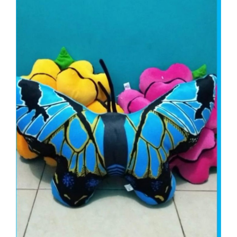 Bantal kupu kupu Printing...SNI lucu dan unik