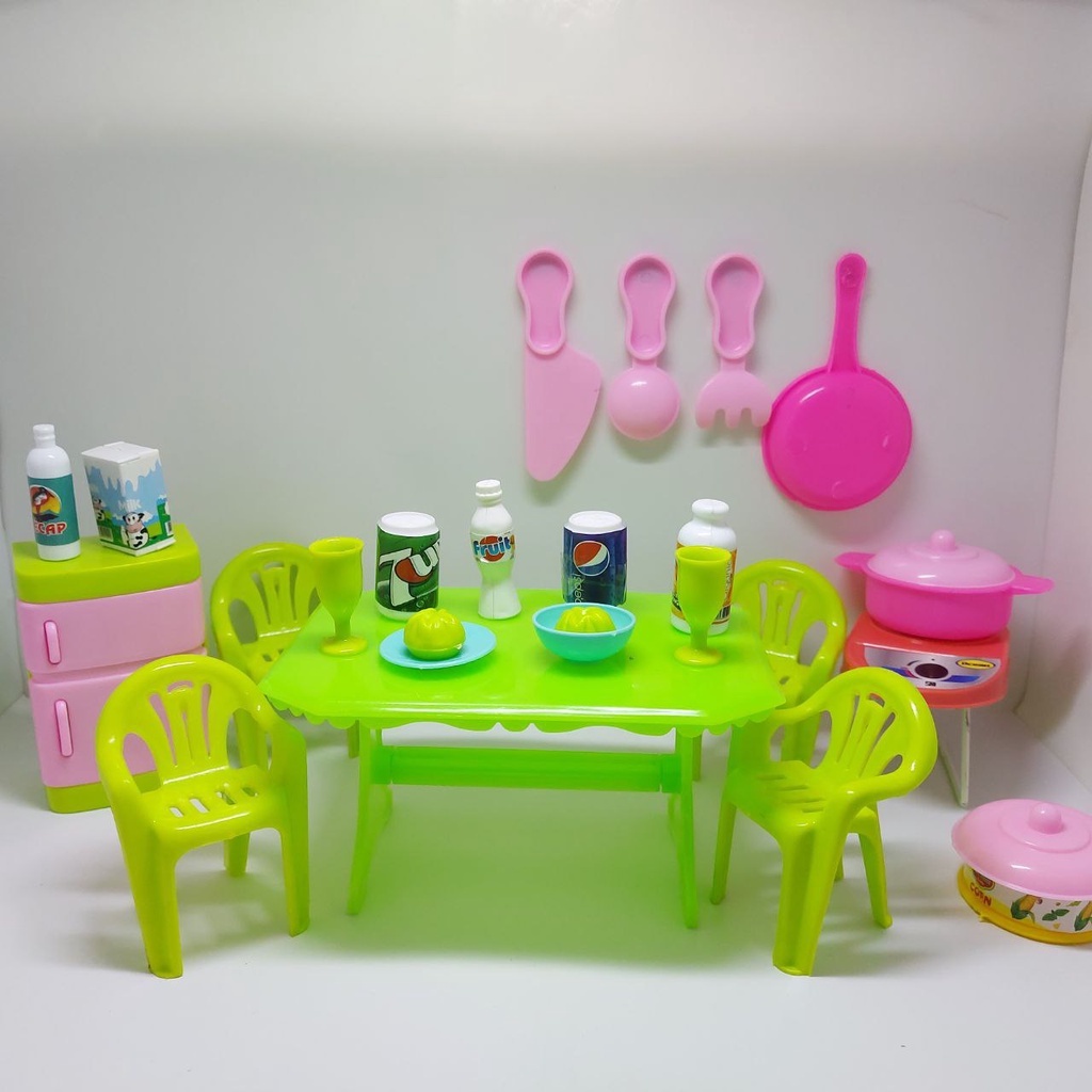 Mainan Edukasi Anak Meja Makan / Meja Set Toys