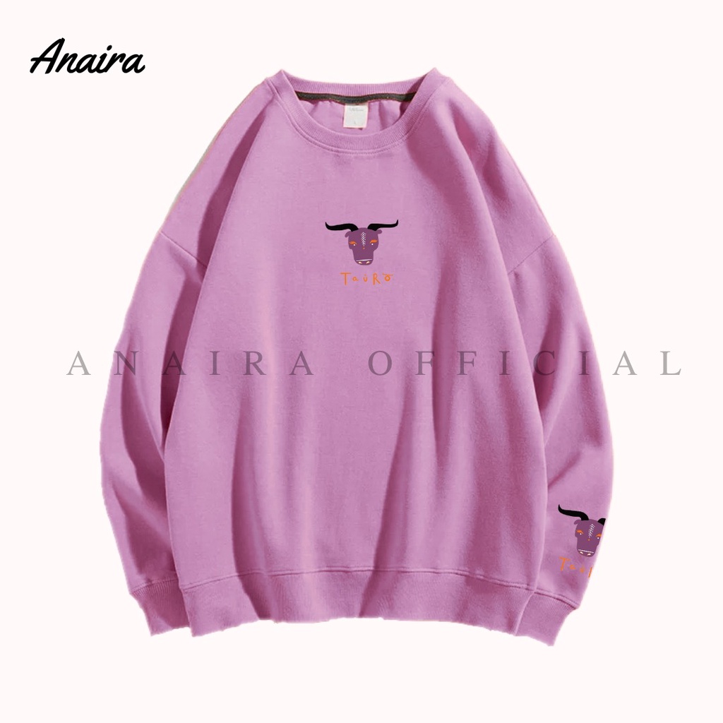 TAURO SWEATER CREWNECK WANITA ANAIRAOFFICIAL