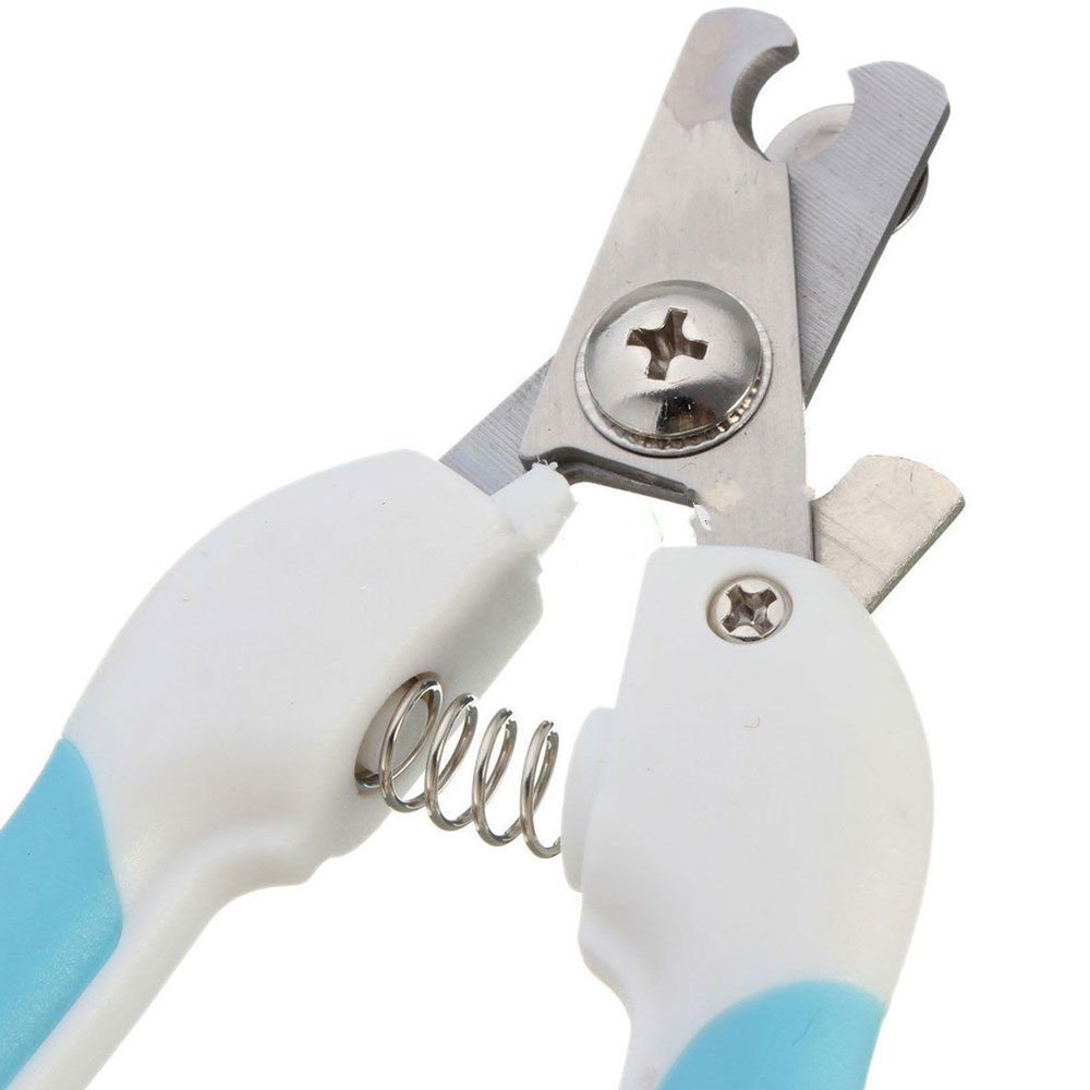 Gunting Kuku Untuk hewan Peliharaan Kucing Anjing Kelinci Bahan Stainless Steel