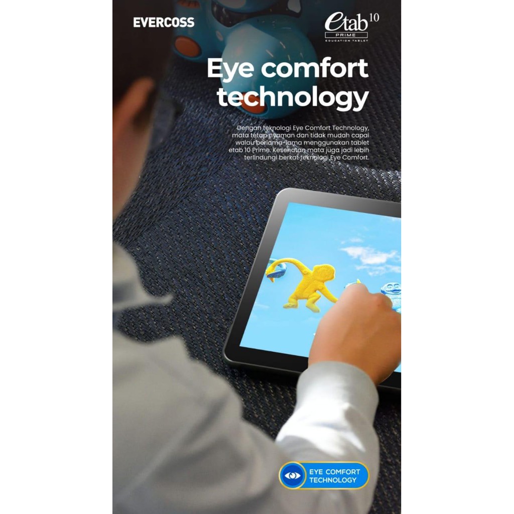Evercoss eTab 10 Prime 3/32 GB 3GB 32GB Garansi Resmi Evercoss