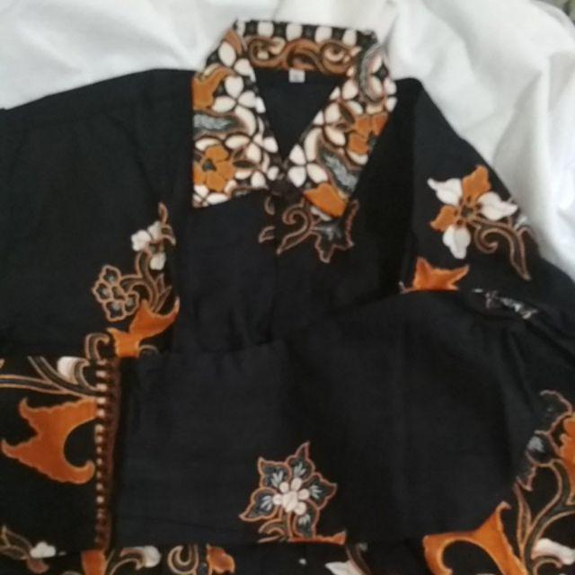 Kemeja Batik Baha Store Kode 431 Motif Kembang Parang Batik Pria Lengan Panjang Size M L Xl Xxl
