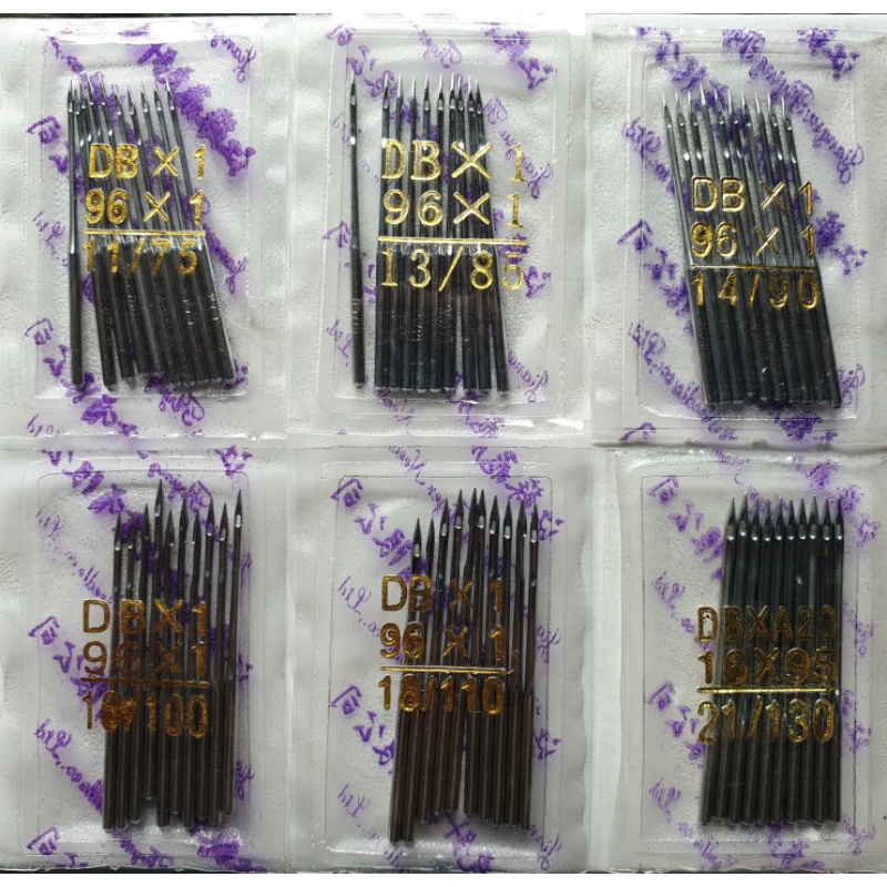 jarum f-strong DB, mesin jahit besar (11, 13, 14, 16, 18, 21)
