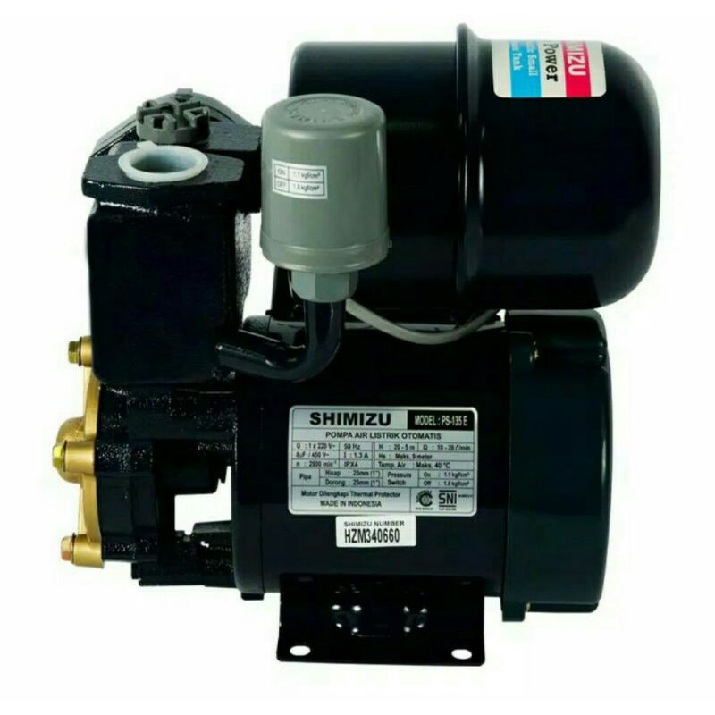 PS-135E SHIMIZU AUTOMATIC PUMP / POMPA AIR OTOMATIS SHIMIZU PS-135 E / SHIMIZU PS135E