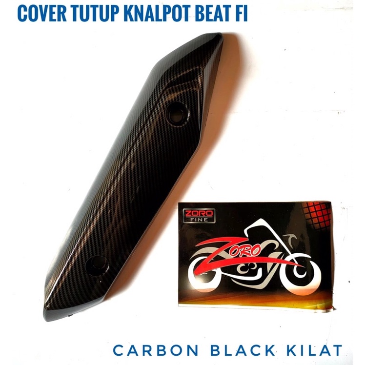 TUTUP KNALPOT BEAT karbu-beat f1 injeksi-BEAT F1 esp new-BEAT NEW 20/21 karbon tameng knalpot karbon