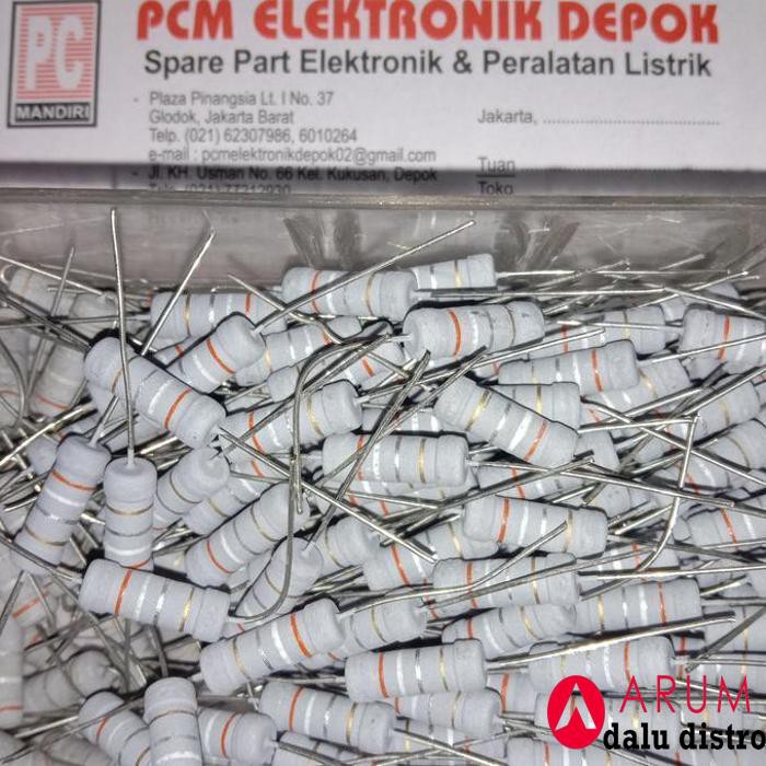 (5) Resistor 0.39 0.39Ohm R39 Ohm 2Watt 2 Watt 0R39 Toleransi 5% Pcmelebik54 Ayo Beli
