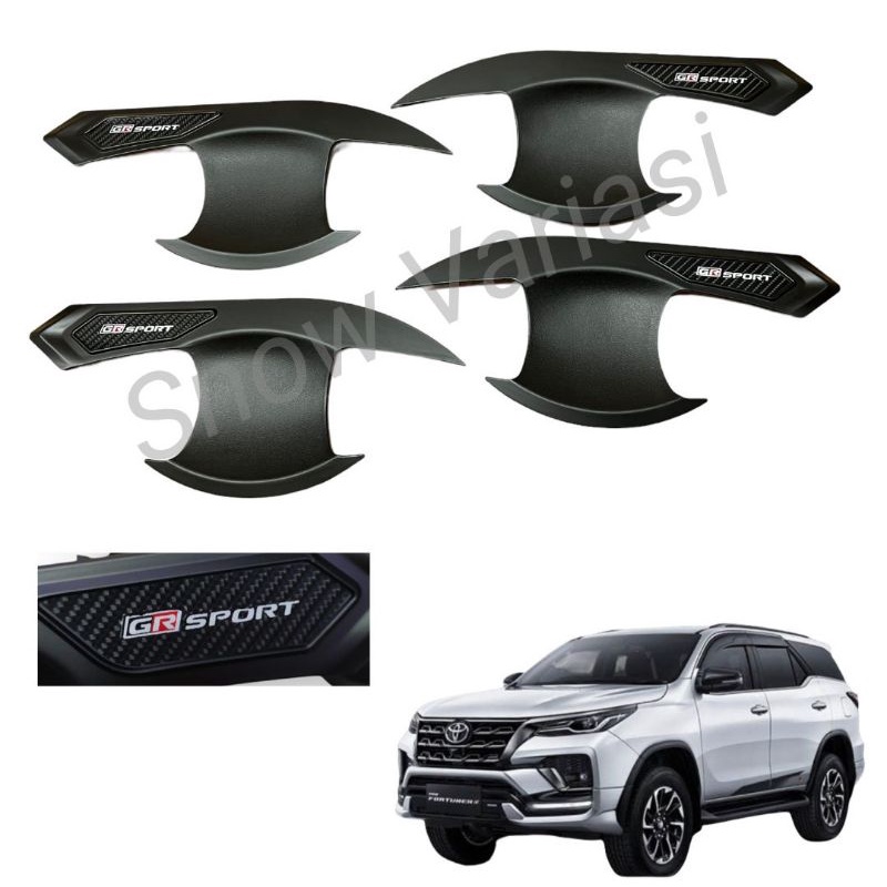 Cover Outer Mangkok All New Fortuner 2016 2021 GR Sport Hitam